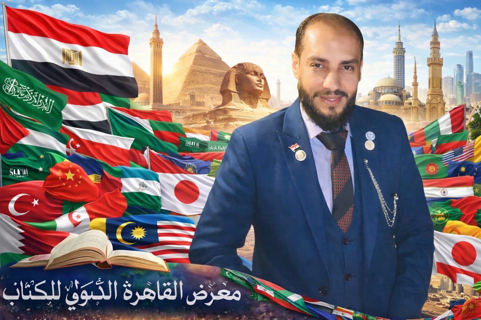 المهرجان الدولي لملوك التميز والإبداع لمواهب الوطن العربي والإسلامي يشارك في معرض القاهرة الدولي للكتاب خلال أيام 22 / 23 / 24 يناير 2026